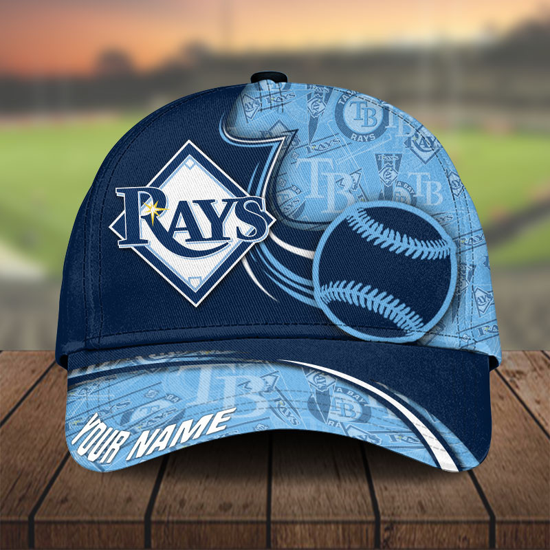 MLB Tampa Bay Rays Personalized Cap Custom Name For Fan