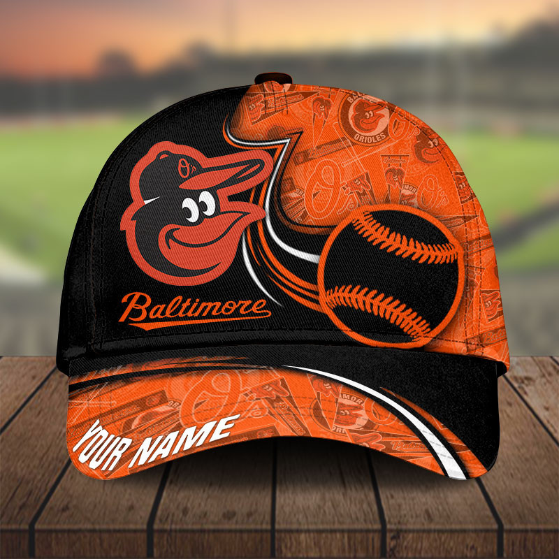 MLB Baltimore Orioles Personalized Cap Custom Name For Fan