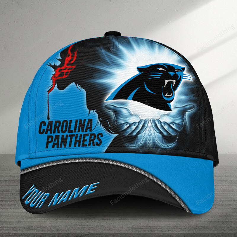NFL Carolina Panthers Personalized Cap For Fan