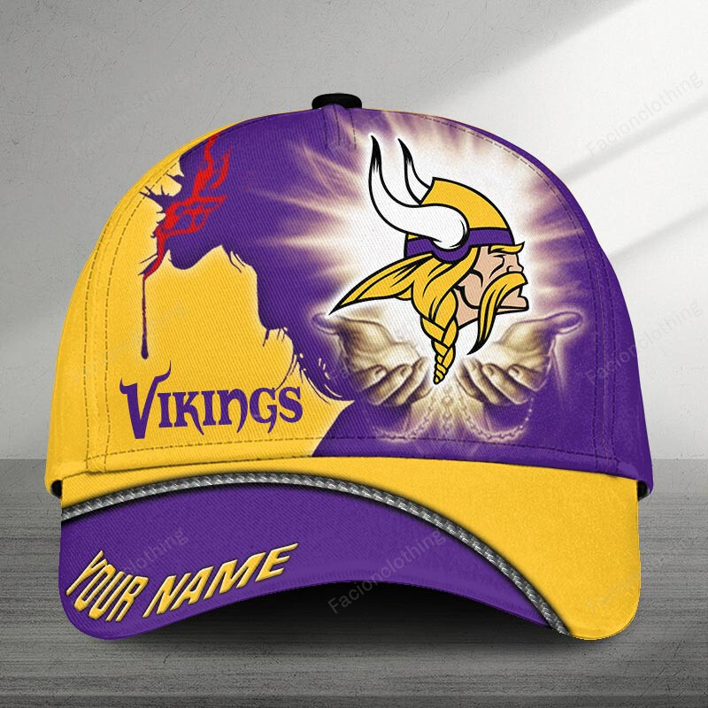 NFL Minnesota Vikings Personalized Cap For Fan