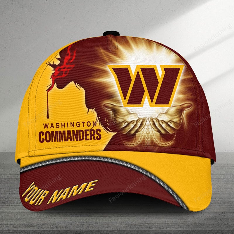 NFL Washington Commanders Personalized Cap For Fan