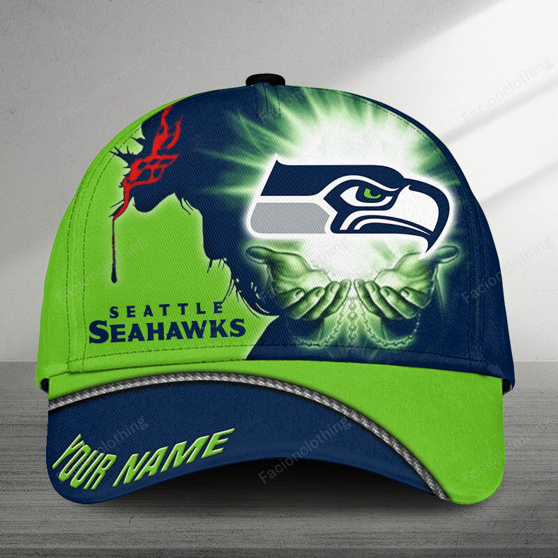 NFL Seattle Seahawks Personalized Cap For Fan