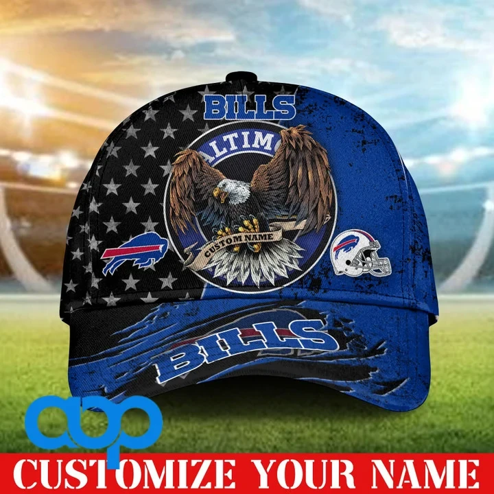 NFL Buffalo Bills 3D Personalized Classic Cap