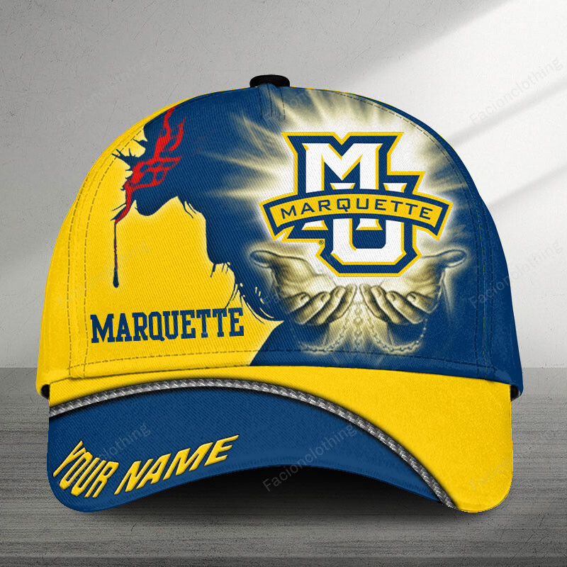 NFL Marquette Golden Eagles Personalized Cap For Fan