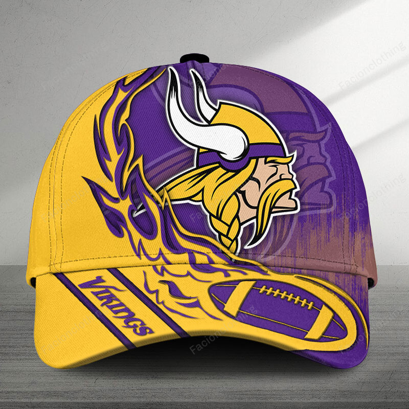 NFL Minnesota Vikings Personalized Cap For Fan