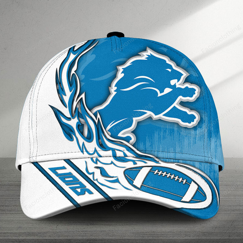 NFL Detroit Lions Personalized Cap For Fan