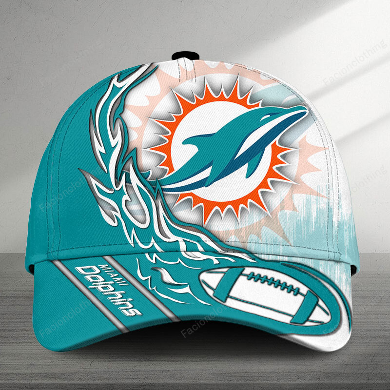 NFL Miami Dolphins Personalized Cap For Fan