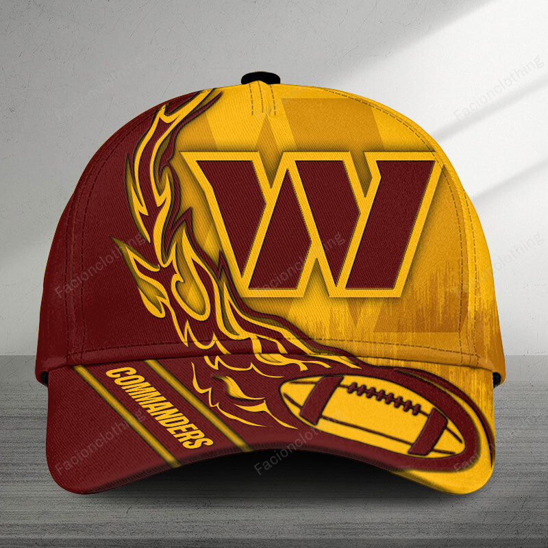 NFL Washington Commanders Personalized Cap For Fan