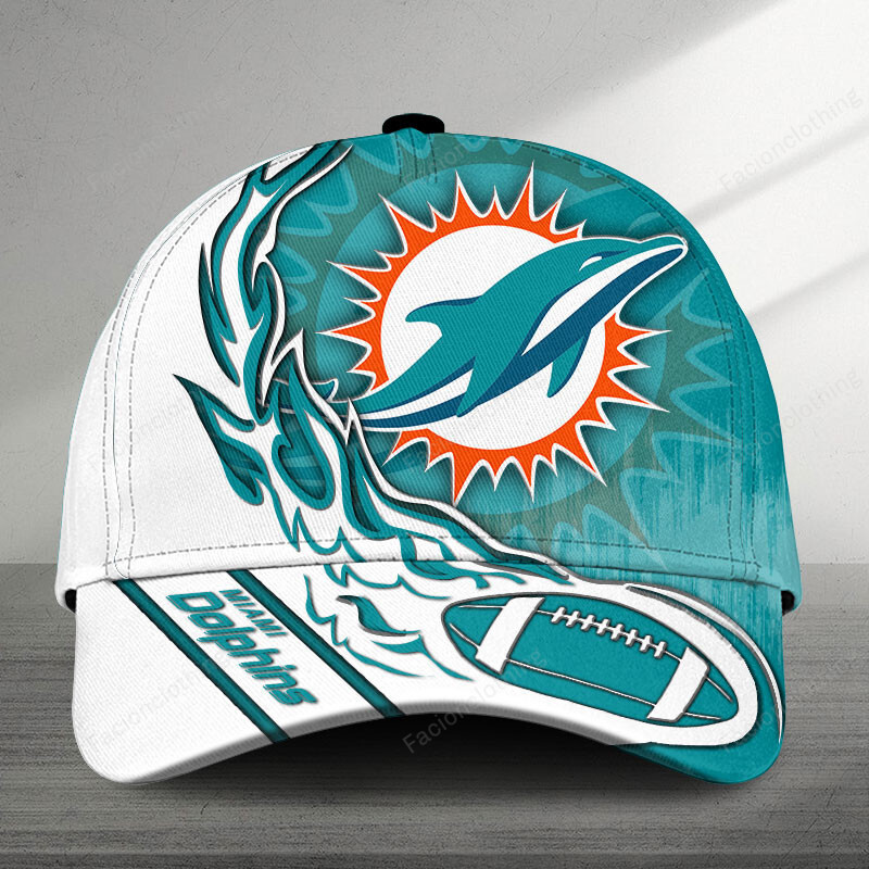 NFL Miami Dolphins Personalized Cap For Fan
