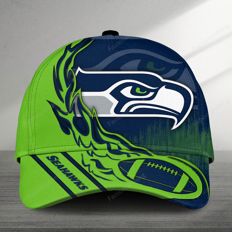 NFL Seattle Seahawks Personalized Cap For Fan