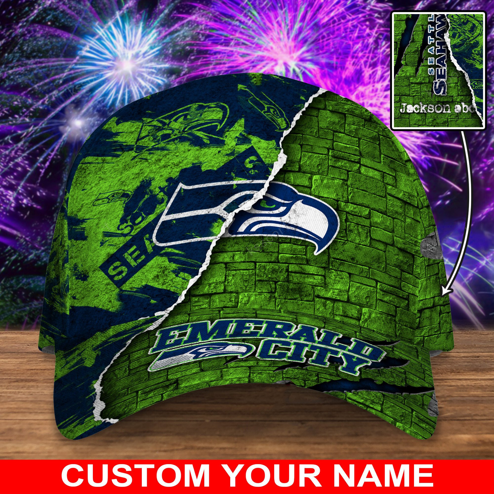 NFL Seattle Seahawks Classic Cap For Fan