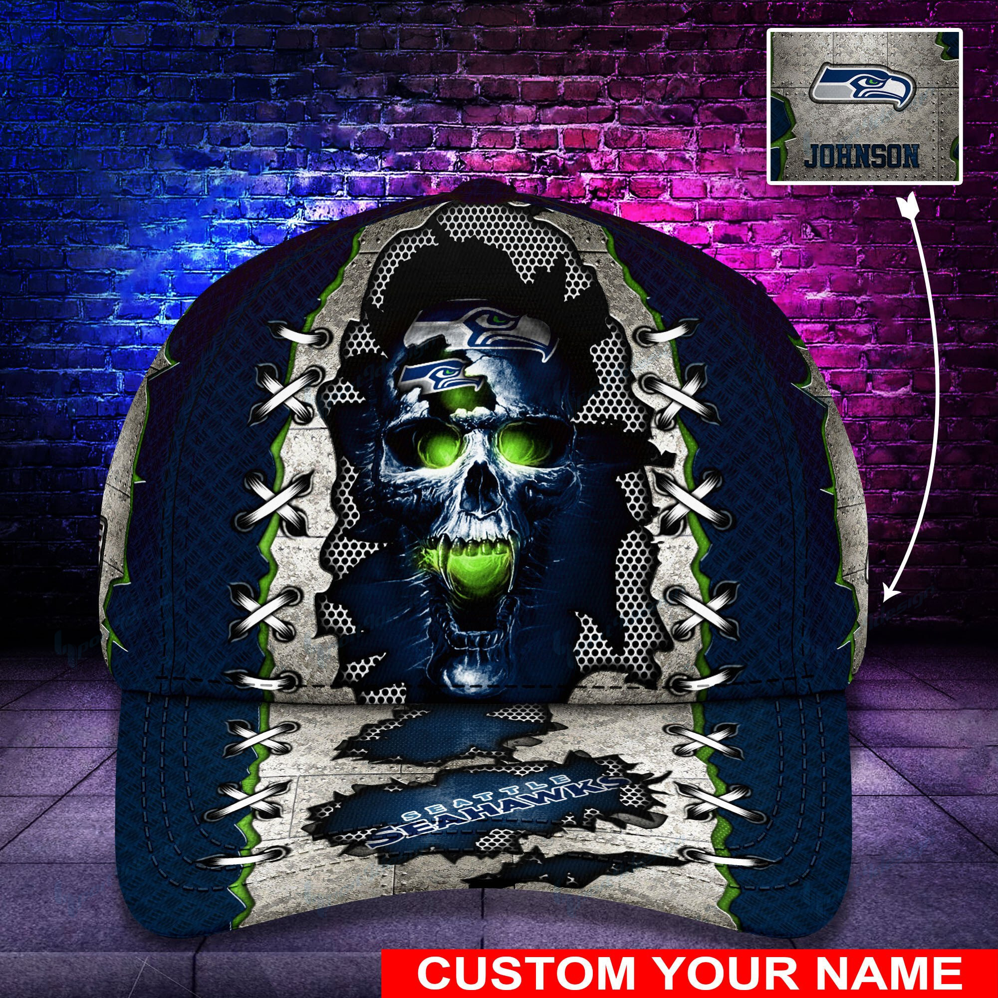 NFL Seattle Seahawks Classic Cap For Fan