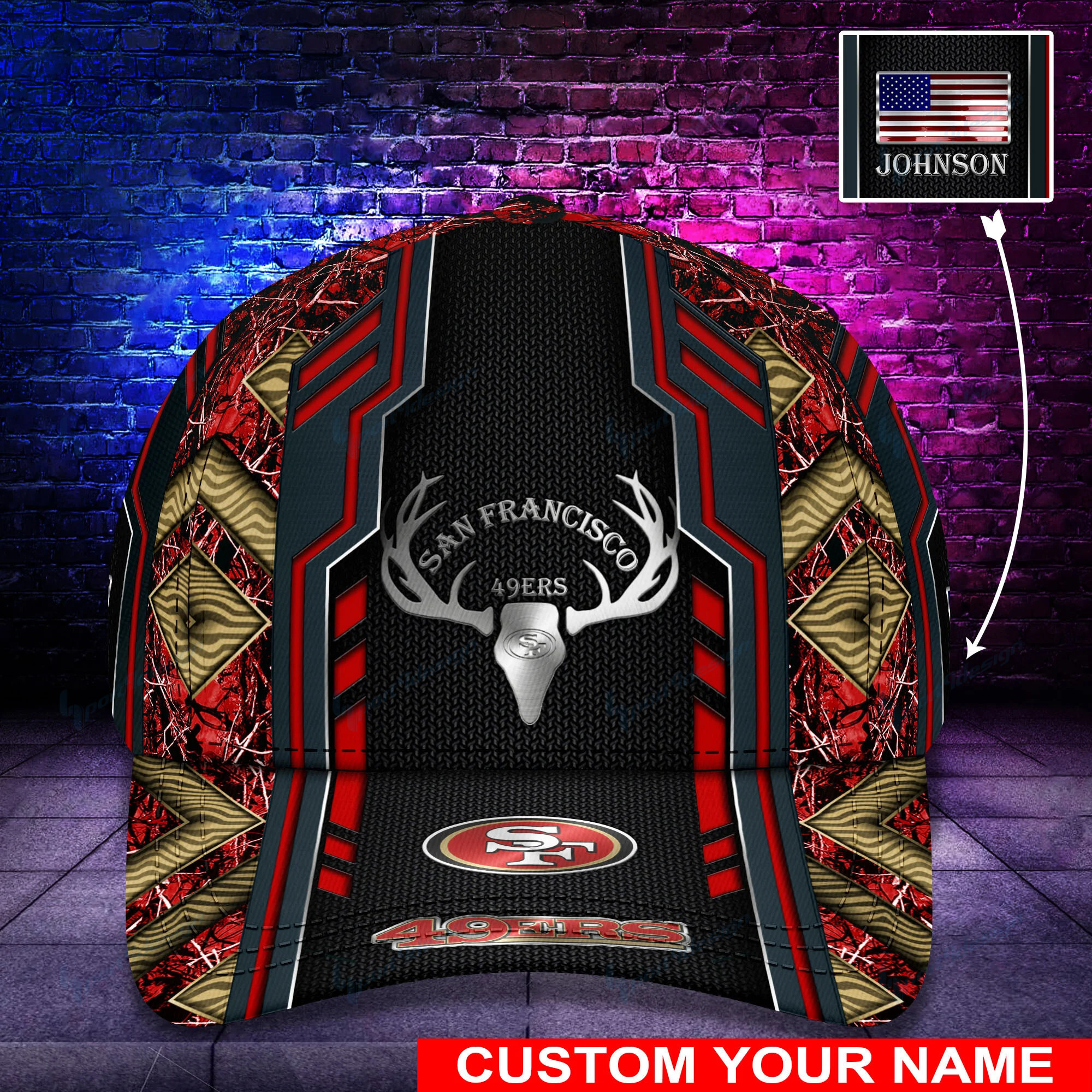 NFL San Francisco 49ers Classic Cap For Fan