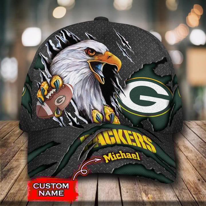 NFL Green Bay Packers 3D Personalized Classic Cap
