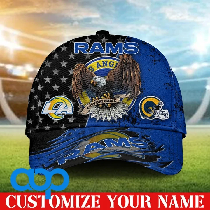 Los Angeles Rams 3D Personalized Classic Cap