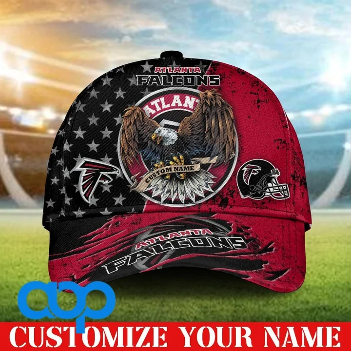 Atlanta Falcons 3D Personalized Classic Cap