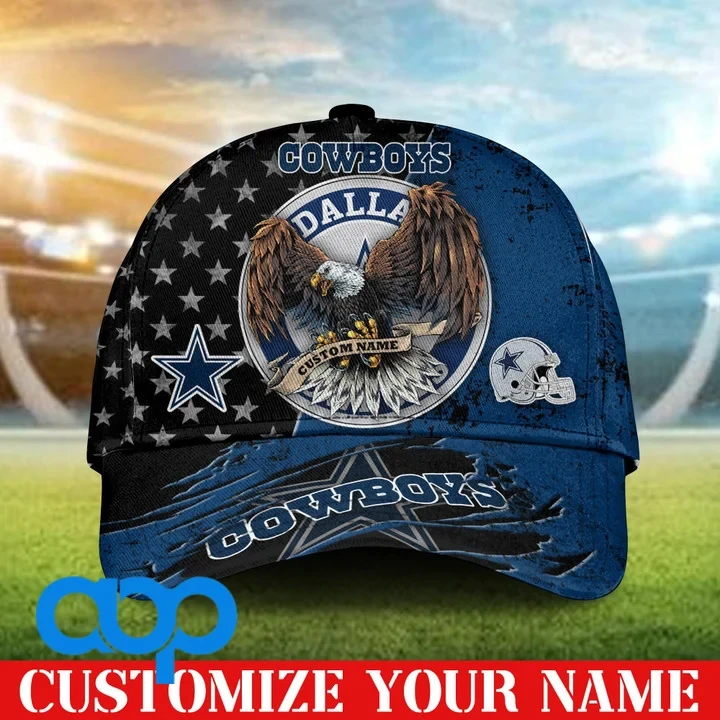 Dallas Cowboys 3D Personalized Classic Cap