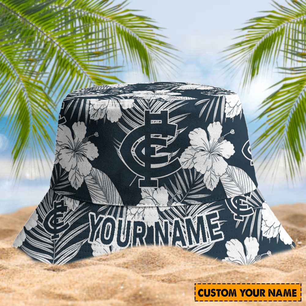 Afl Carlton Bucket Hat For Fan