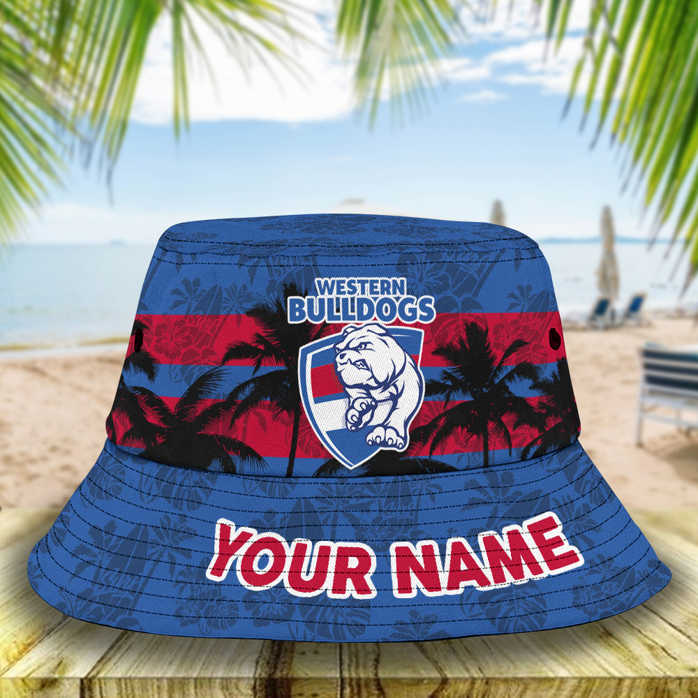Afl Western Bulldogs Bucket Hat For Fan