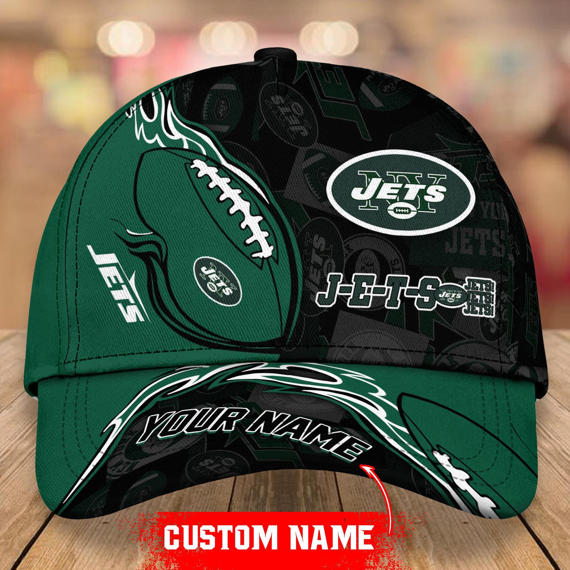 NFL New York Jets Classic Personalized Cap Custom Name For Fan