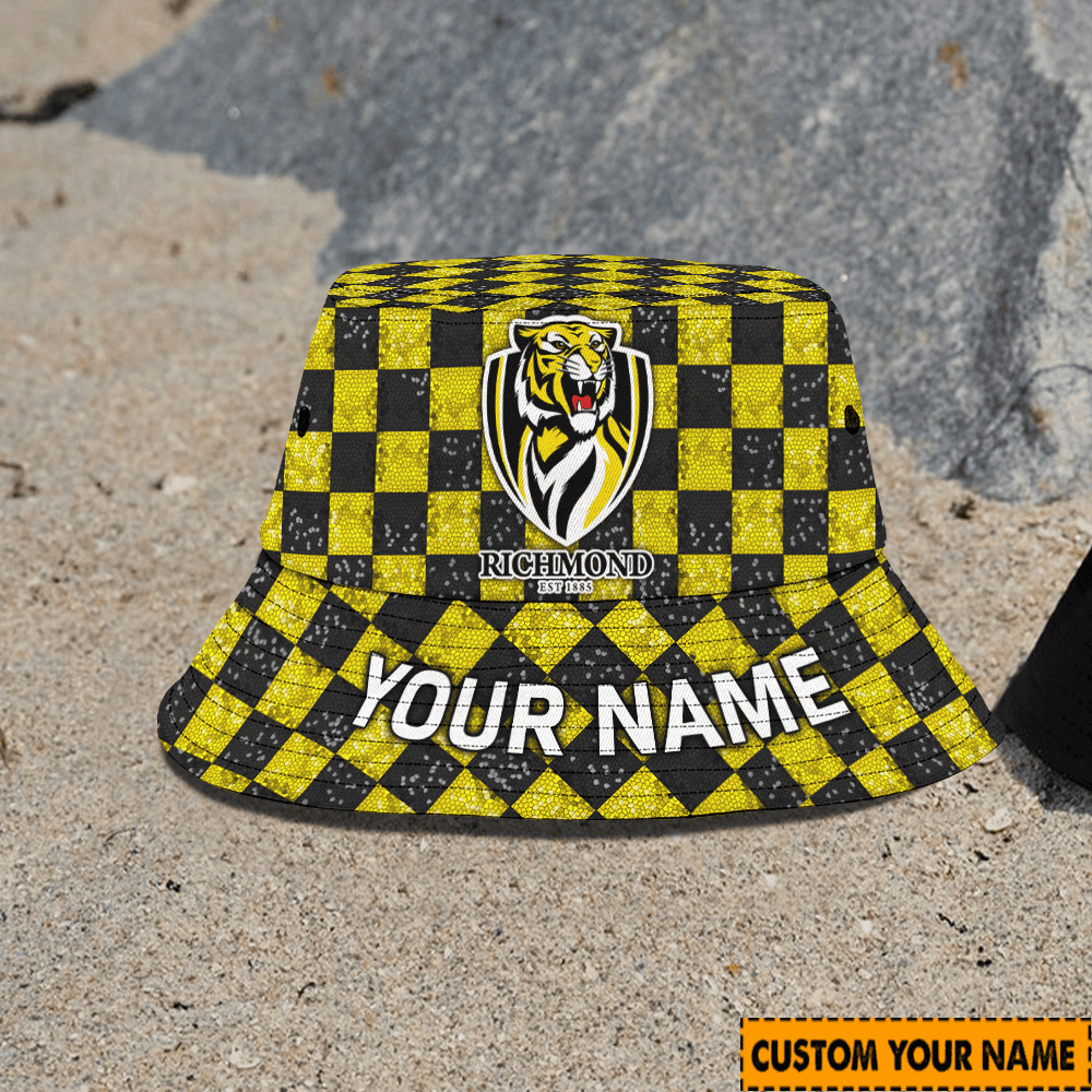 Afl Custom Richmond Bucket Hat Birthday Present Team Gifts For Fan