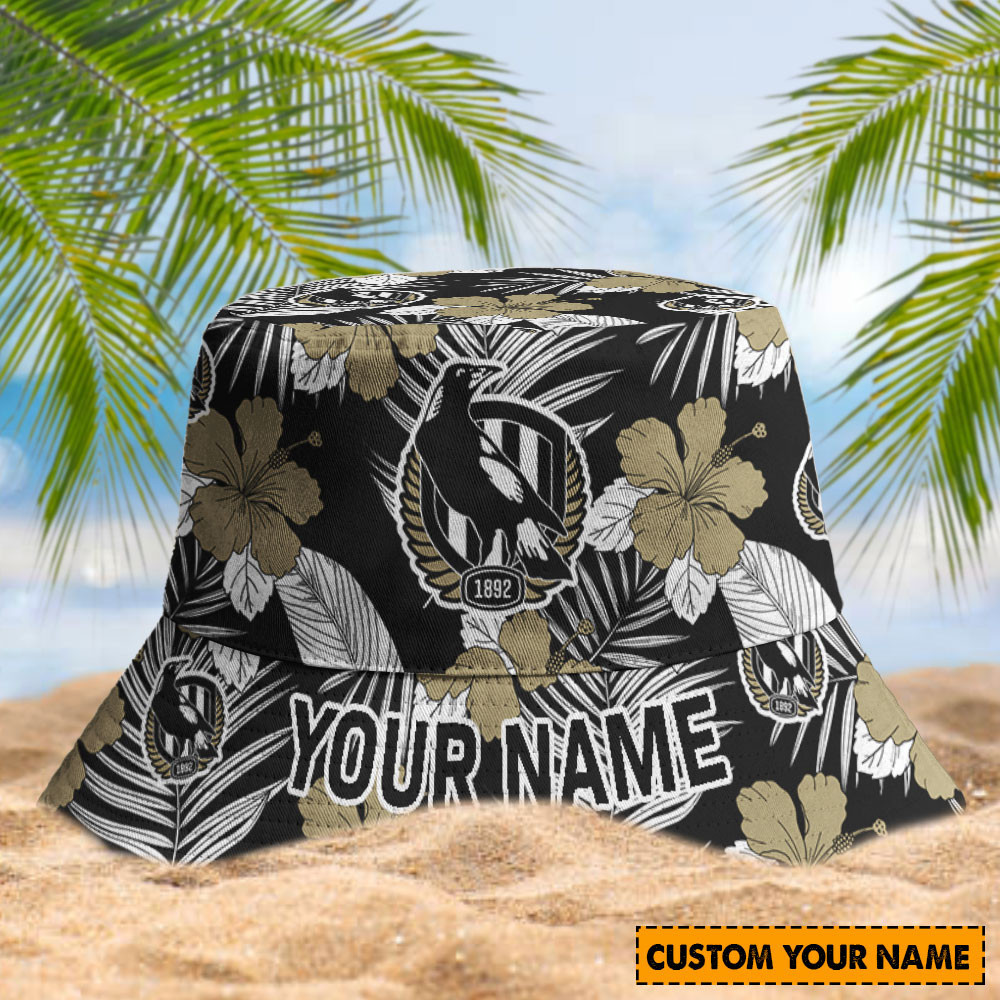 Afl Collingwood Bucket Hat For Fan