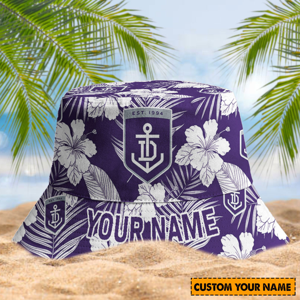 Afl Fremantle Bucket Hat For Fan