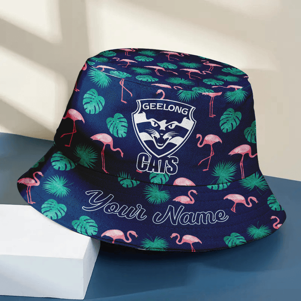 Afl Geelong Cats Aloha Bucket Hat For Fans