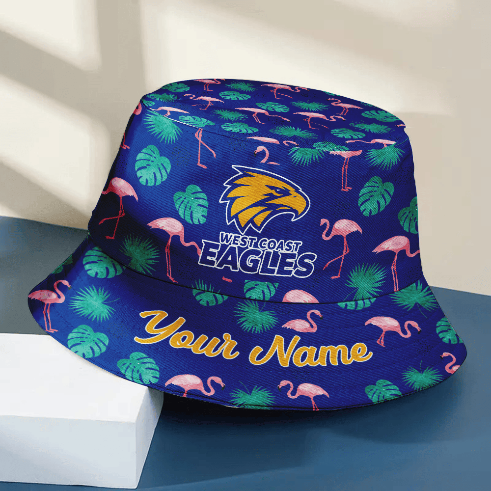 Afl West Coast Eagles Aloha Bucket Hat For Fans