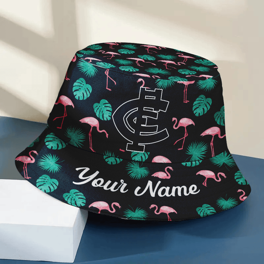 Afl Carlton Aloha Bucket Hat For Fans