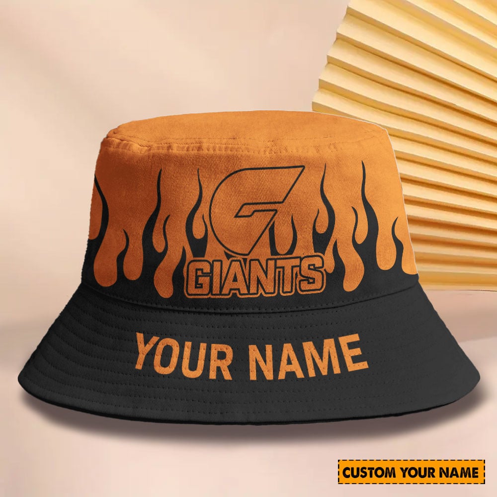 Afl New Personalized Gws Giants Bucket Hat For Fan