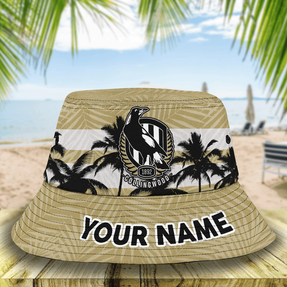 Afl Collingwood Bucket Hat For Fan