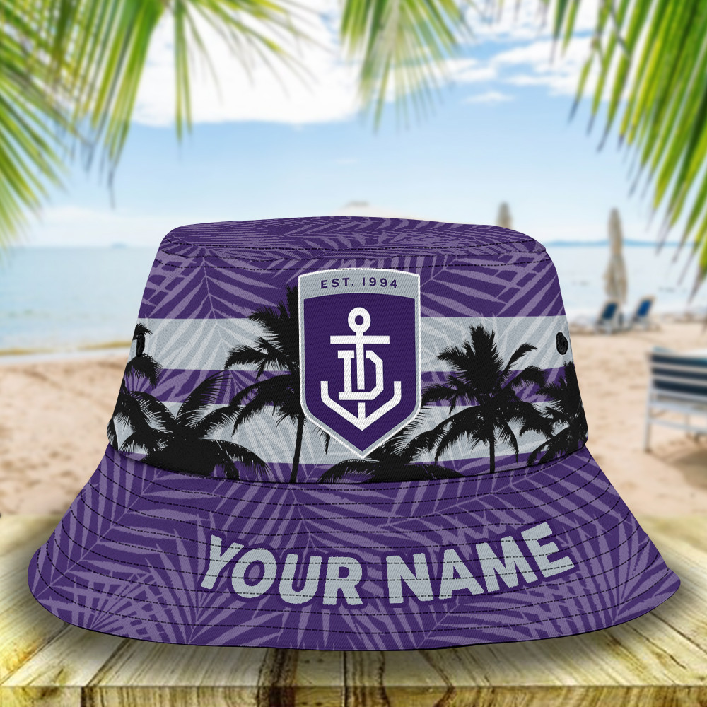 Afl Fremantle Bucket Hat For Fan