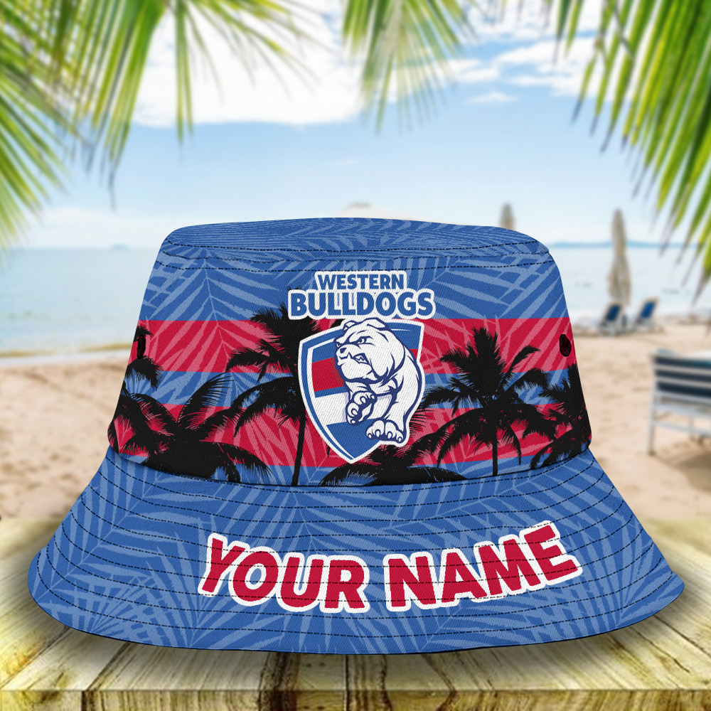 Afl Western Bulldogs Bucket Hat For Fan