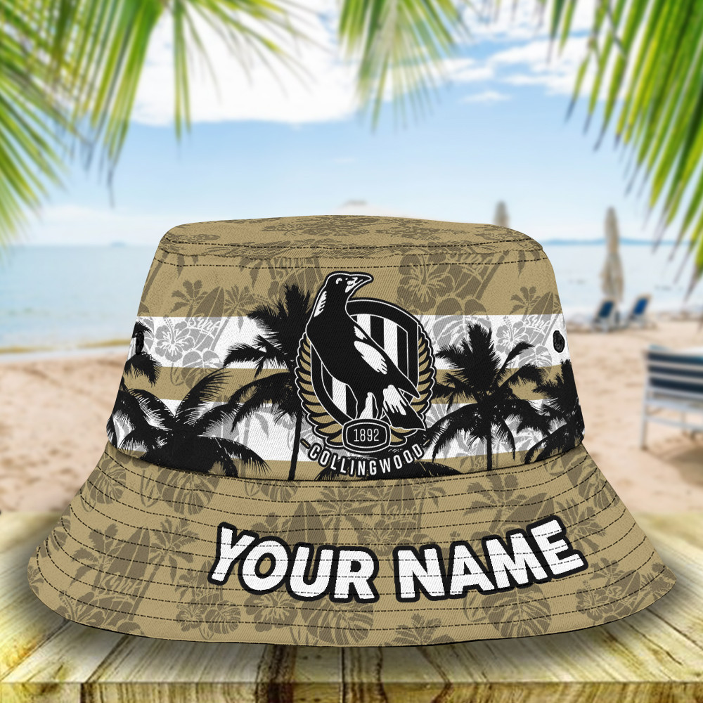 Afl Collingwood Bucket Hat For Fan