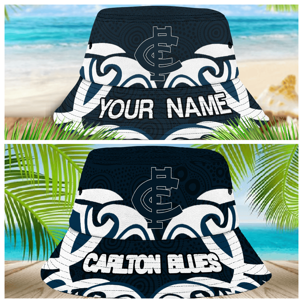 Afl Carlton Bucket Hat For Lover, Boyfriend, Husband