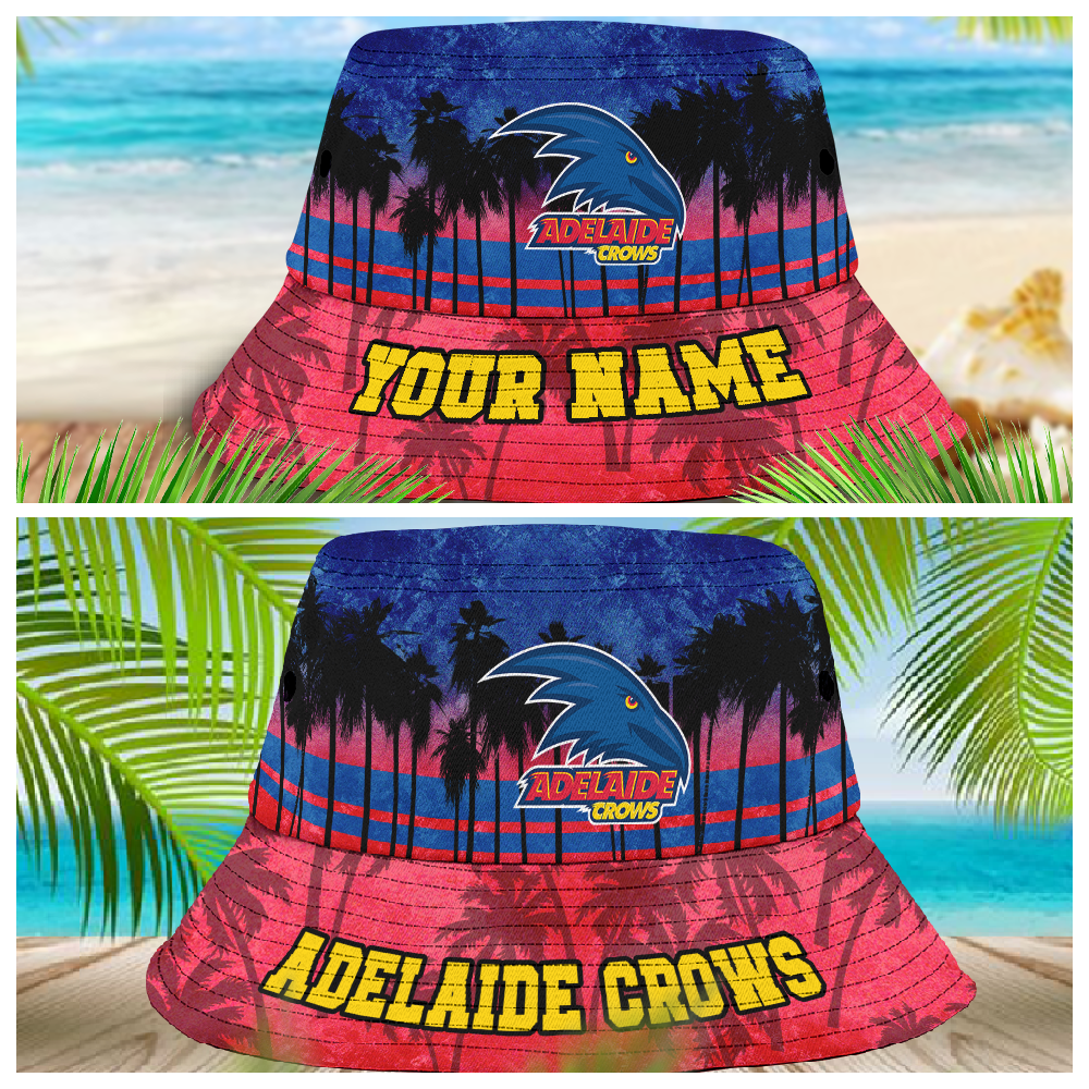 Afl Adelaide Crows Bucket Hat For Lover, Boyfriend, Husband