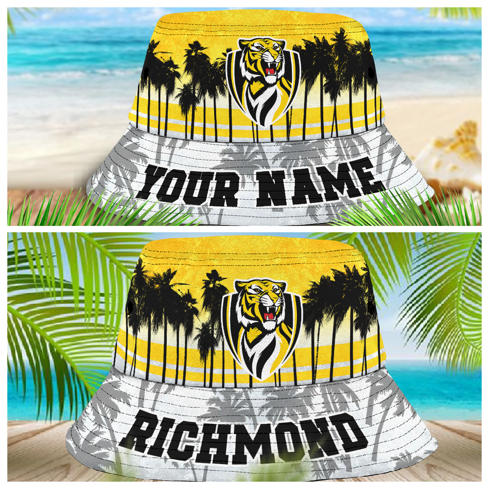 Afl Richmond Bucket Hat For Lover, Boyfriend, Husband