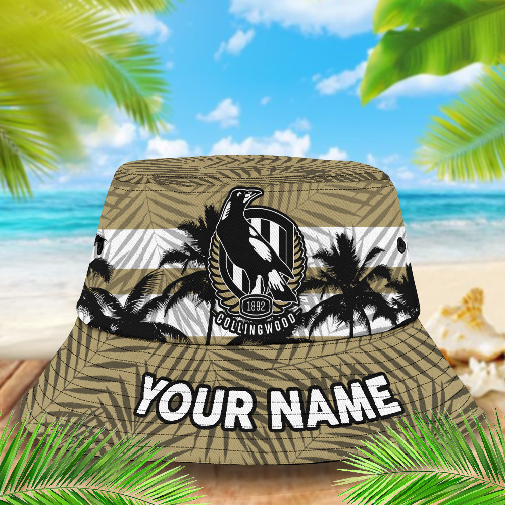 Afl Collingwood Bucket Hat For Fan