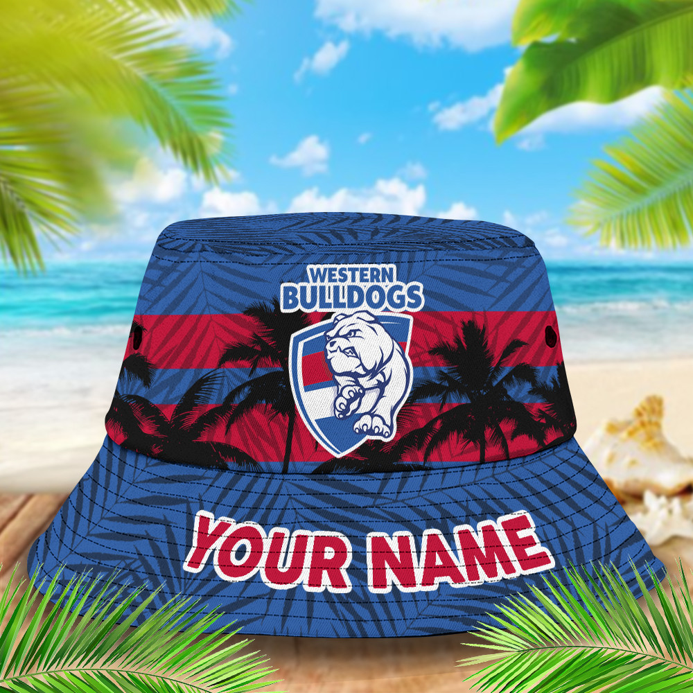 Afl Western Bulldogs Bucket Hat For Fan
