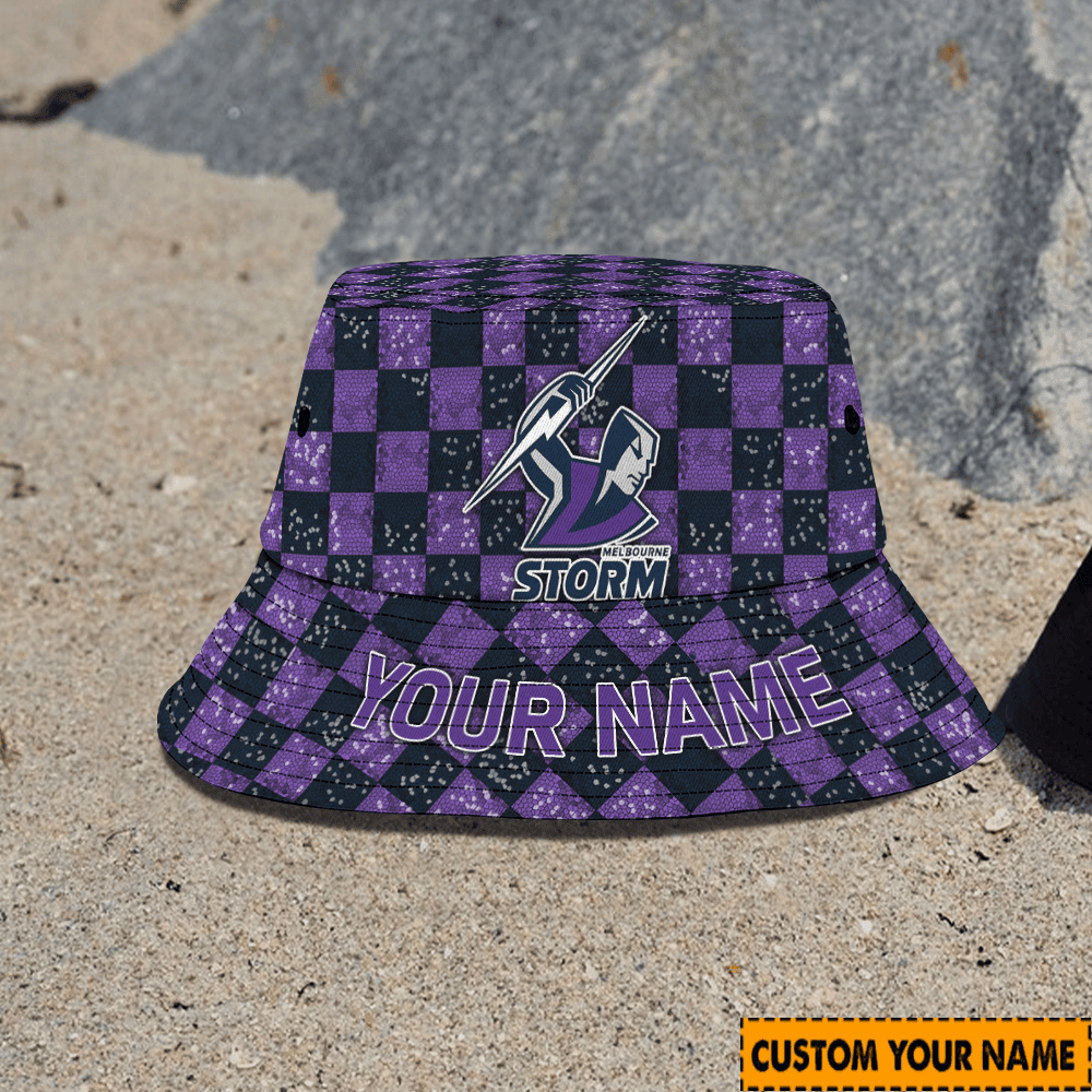 Nrl Melbourne Storm Custom Name Birthday Present Team Gifts For Fan