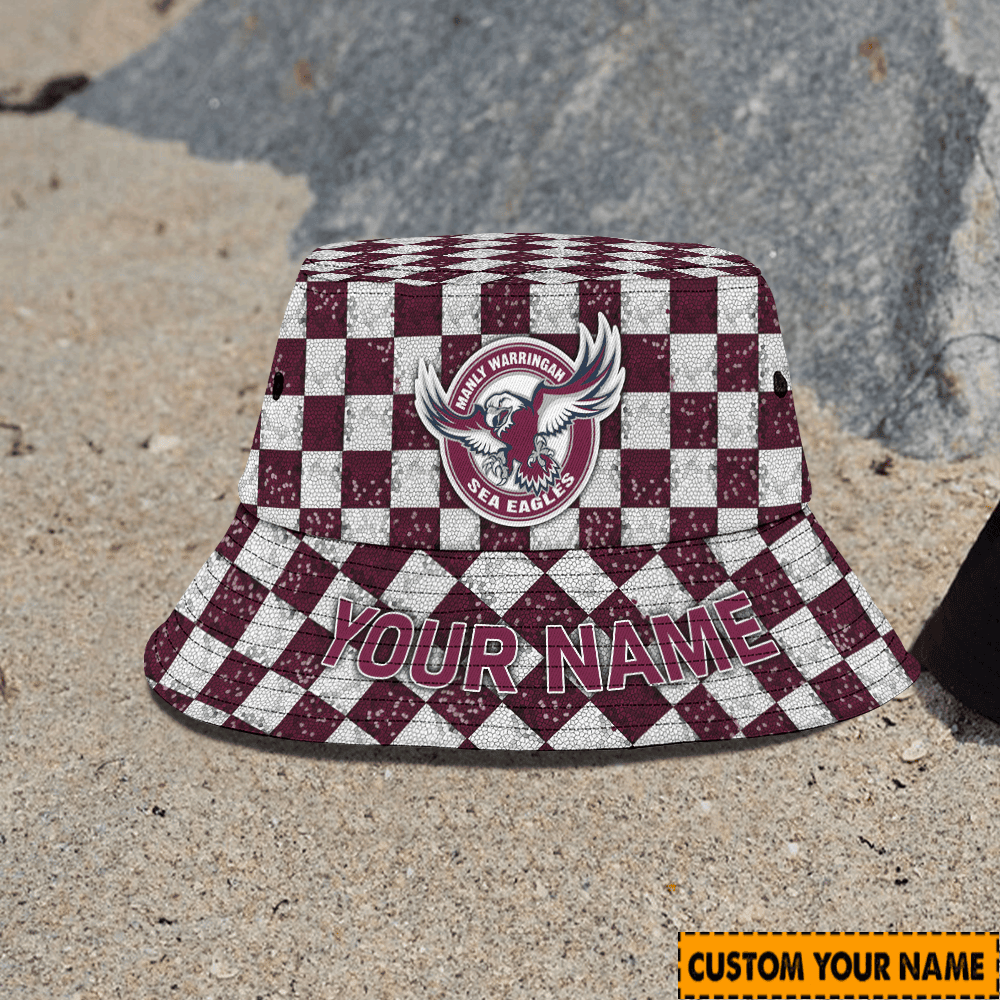 Nrl Manly-Warringah Sea Eagles Custom Name Birthday Present Team Gifts For Fan