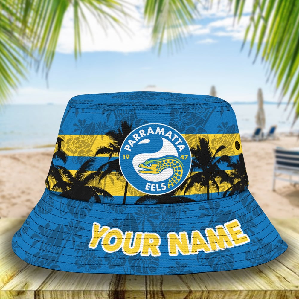 Nrl Parramatta Eels Bucket Hat For Fan