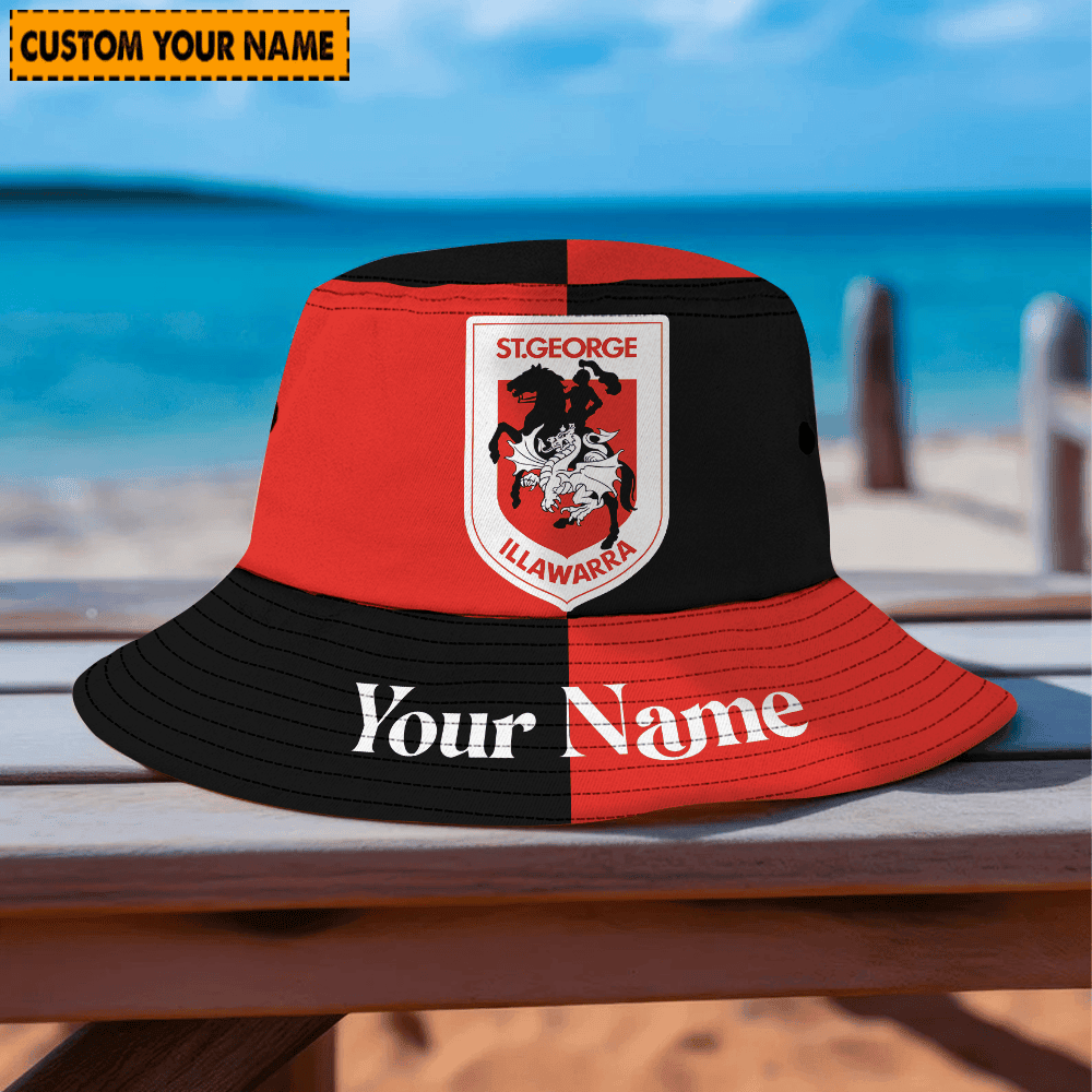 Nrl Name St. George Illawarra Dragons Custom Name For Fan