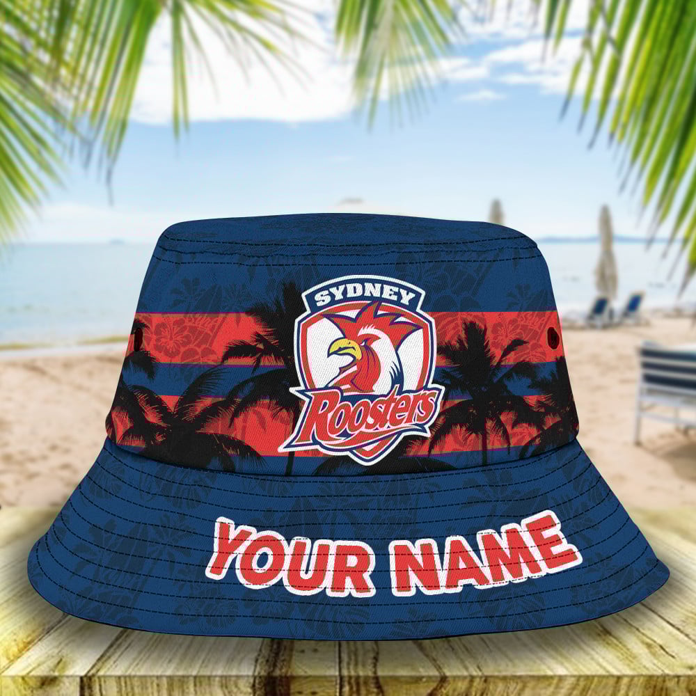 Nrl Sydney Roosters Bucket Hat For Fan