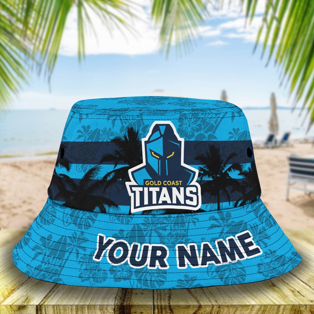 Nrl Gold Coast Titans Bucket Hat For Fan