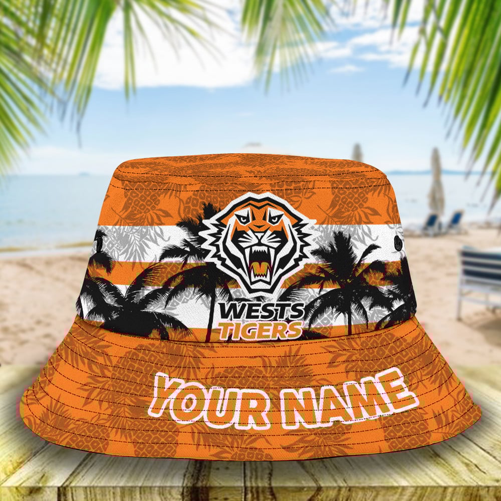 Nrl Wests Tigers Bucket Hat For Fan