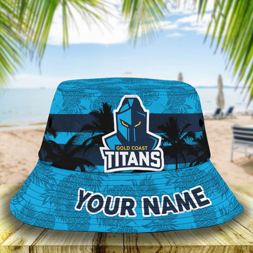 Nrl Gold Coast Titans Bucket Hat For Fan