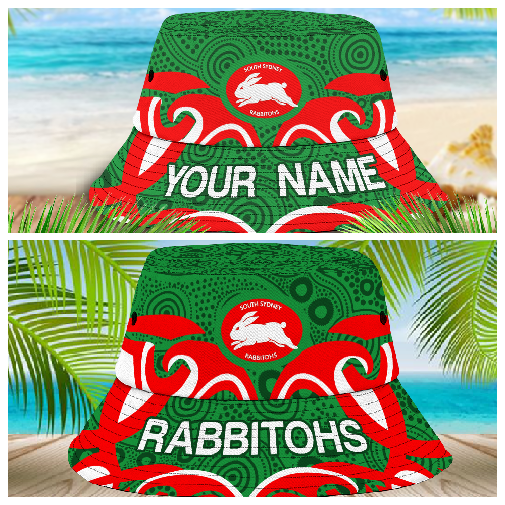 Nrl South Sydney Rabbitohs Bucket Hat For Lover, Boyfriend, Husband