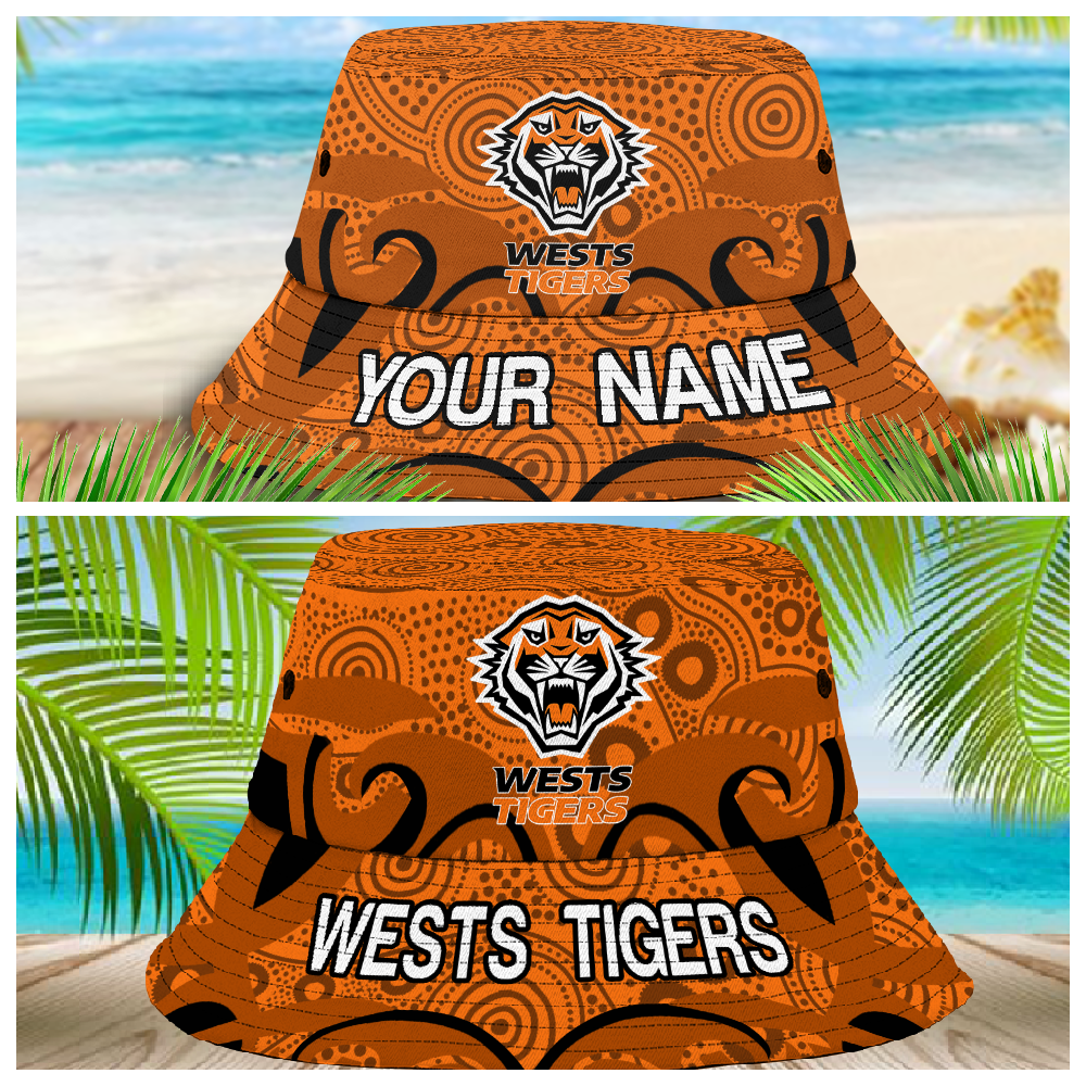 Nrl Wests Tigers Bucket Hat For Lover, Boyfriend, Husband